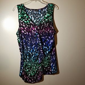 Colorful and Flattering Sleeveless Top